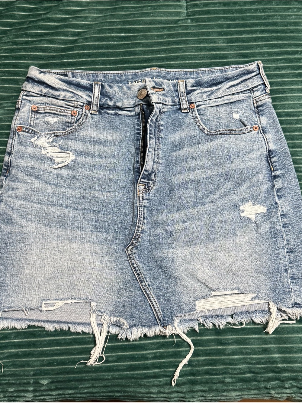 American Eagle Denim Mini Skirt